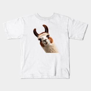 Funny Sneaky Llama Kids T-Shirt